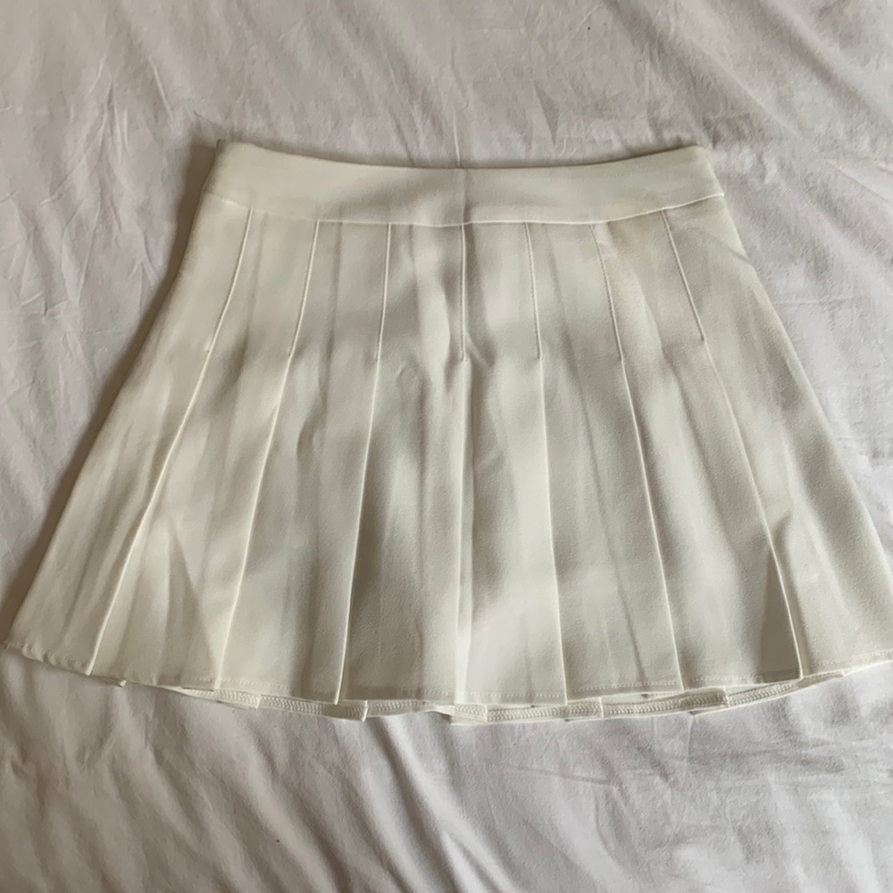 White Cheer Skirt